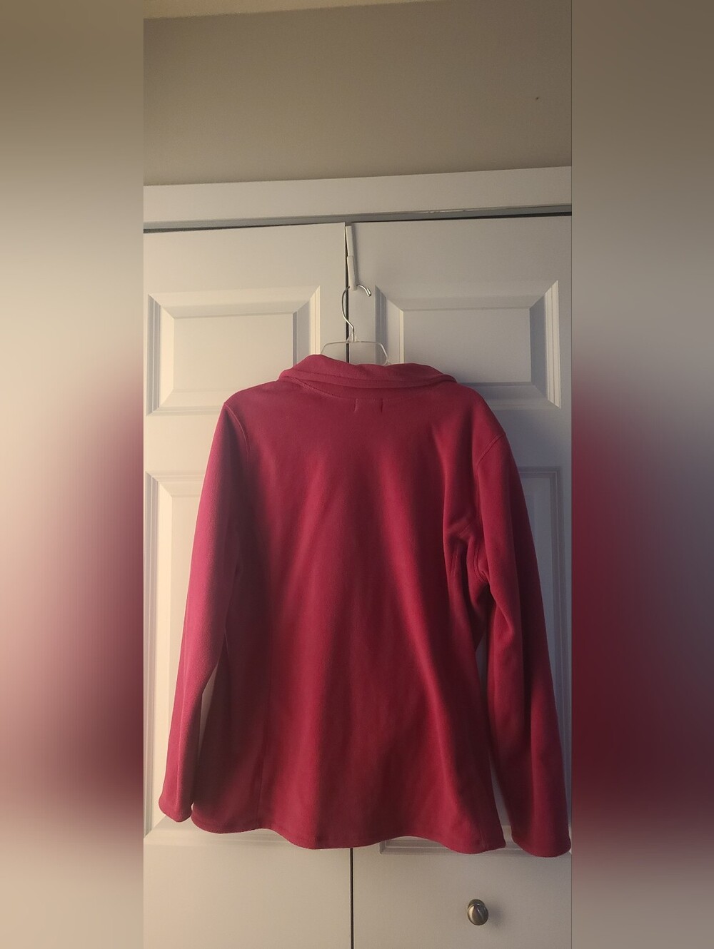 Old Navy Pink Full‑Zip Fleece - Size XL - Picture 4 of 4